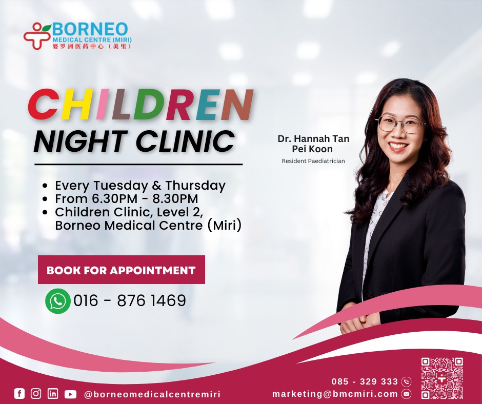 Borneo Medical Centre, Miri - Welcome your bundle of joy in the