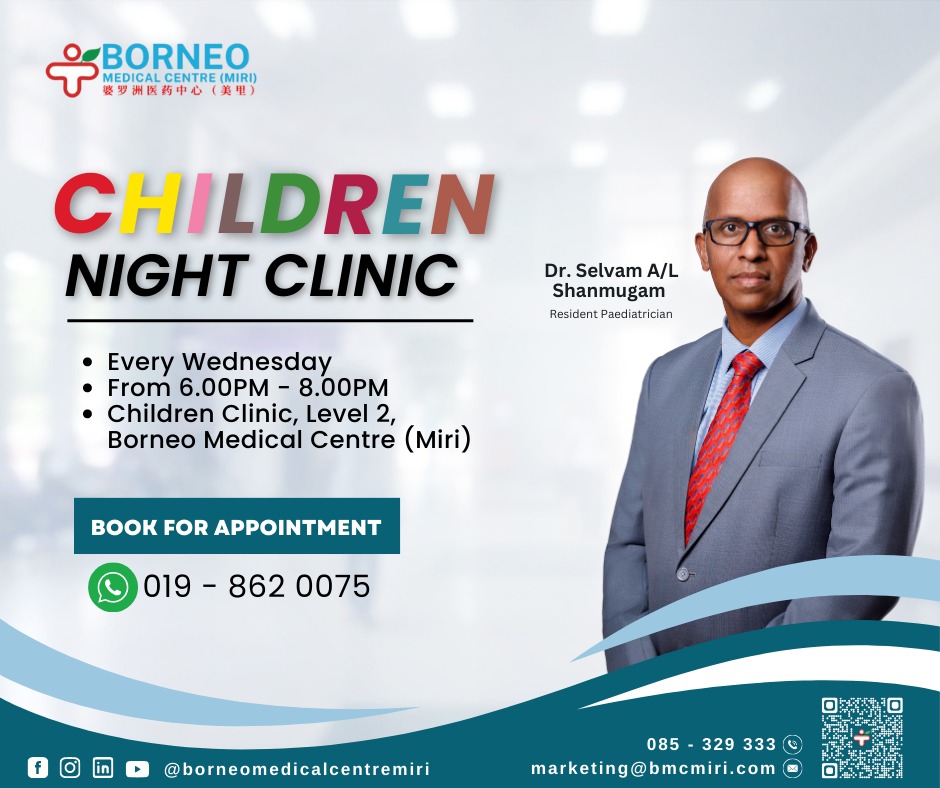 Borneo Medical Centre, Miri - Welcome your bundle of joy in the